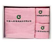 中国人寿素色平织三件套