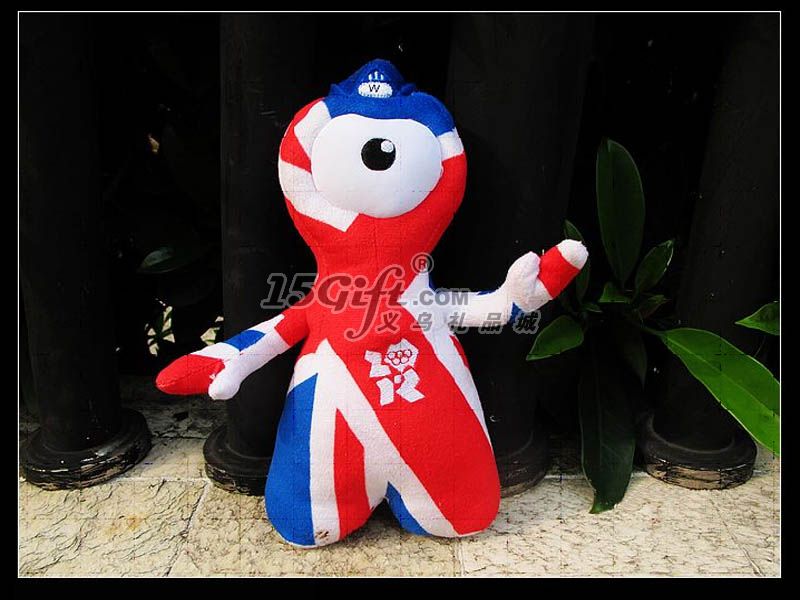伦敦奥运会吉祥物文洛克挂件,HP-028696